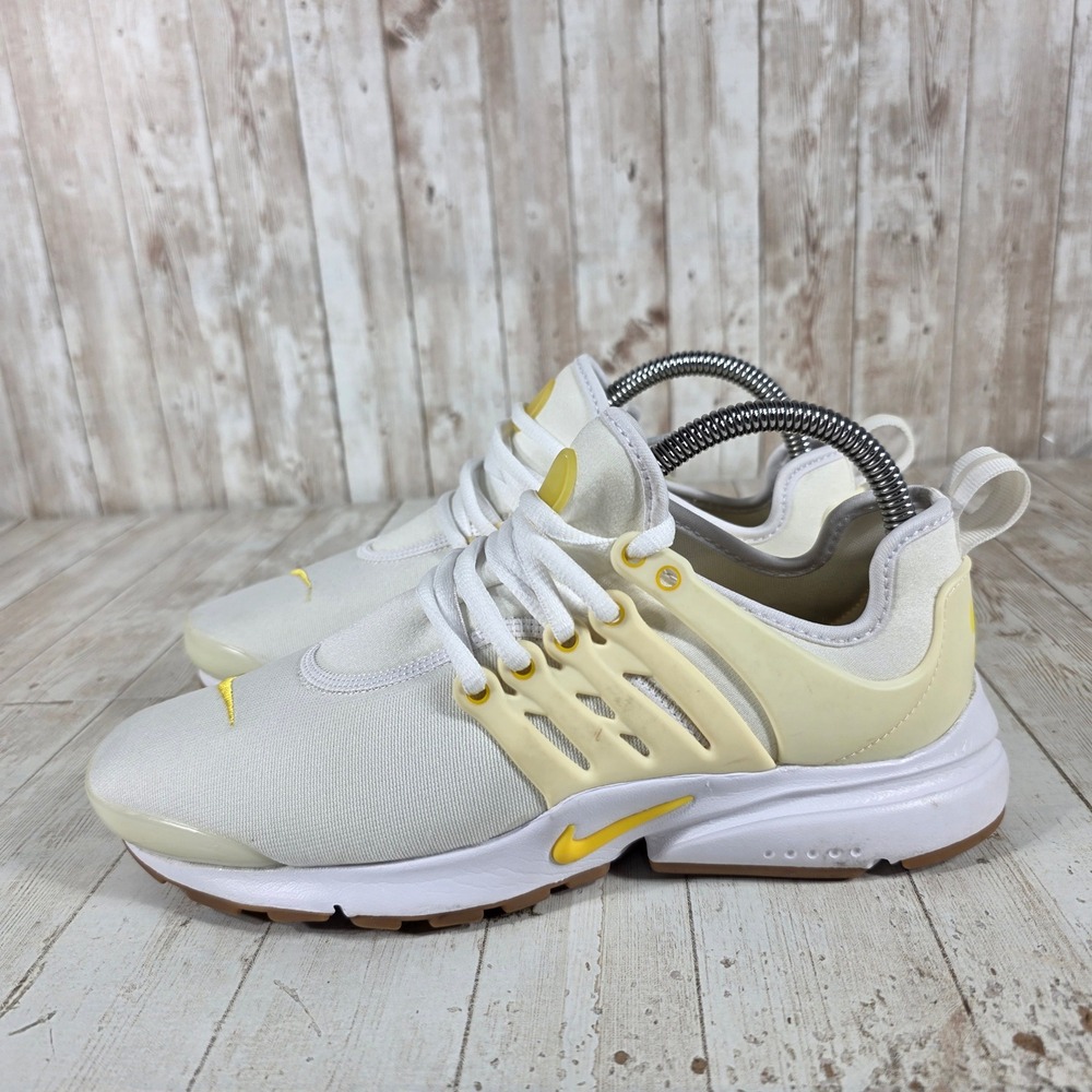 Nike Air Presto Coconut Milk University Gold Womens Sneakers 878068-104 White - Picture 2 of 8